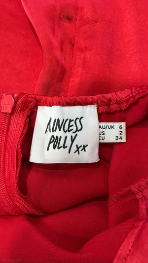 Princess Polly Lanier Mini Dress Red thumbnail 6