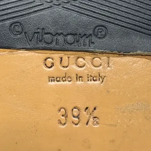 Gucci Princetown Black Leather Horsebit Mules Loafers 39.5 thumbnail 8