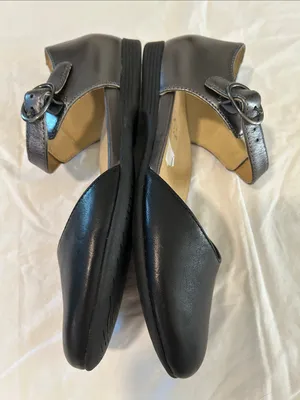 Dansko Liv Mary Jane Flat, Black/Pewter, Size EY39/US8.5-9, NWOT thumbnail 6