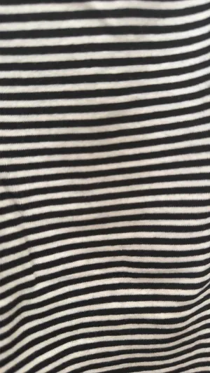 Brandy Melville Tank Striped Black White thumbnail 6
