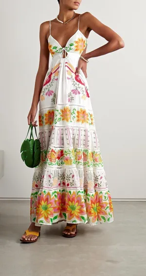 Farm Rio Dress Maxi thumbnail 1