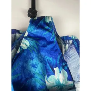 Vintage MAINSTREAM Blue Tropical Floral‎ One Piece Swimsuit Dress Size 10 thumbnail 5