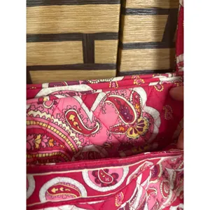 Vera Bradley Red Shoulder‎ Bag thumbnail 4