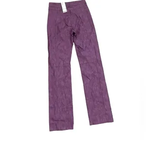I.AM.GIA Saros Straight Leg Purple Faux Leather Pants NWT S thumbnail 5