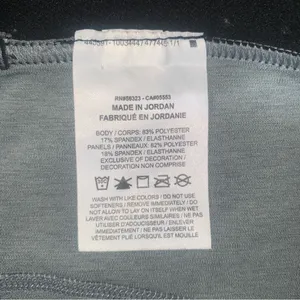Nike PRO Leggings Women’s Size Medium Grey/Black thumbnail 4