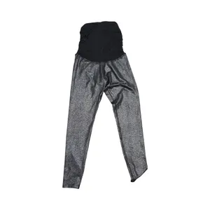 Beyond‎ the Bump Twinkle Foil Maternity Leggings Size: M thumbnail 2