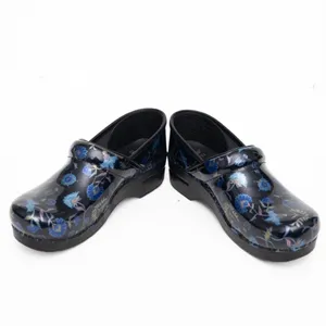 Dansko. Blue Garden Patent Clog.‎ thumbnail 12