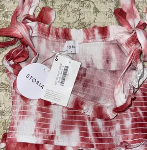 Red Tie-Dye Dress thumbnail 8