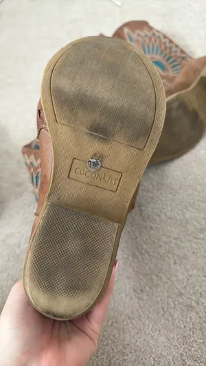 Coconuts Brown Cowboy Boot thumbnail 2