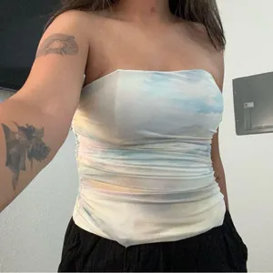 Women's Zara Strapless Top in Pastel Shades thumbnail 2