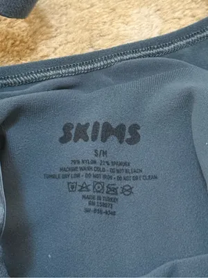 SKIMS Seamless Sculpt Brief Bodysuit Built-In Cup Shapewear Blue S/M thumbnail 7