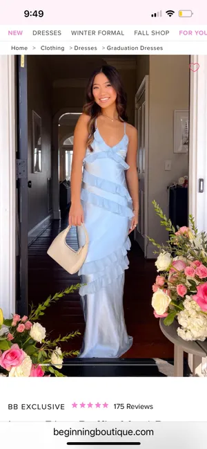 Beginning Boutique Dress Long Formal thumbnail 2