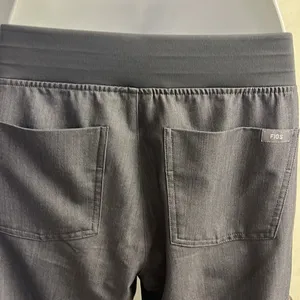 FIGS Heather Grey High Waisted Jogger Medical Scrub Pull-On Cargo Pant PO3743-XS thumbnail 10