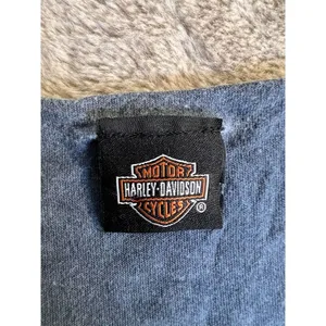 Harley-Davidson Women's Embellished Tank Top XL Gray Motorcycle Theme thumbnail 2