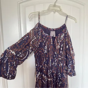 Anthropologie Vanessa Virginia Size‎ 6 Convival Cold Shoulder Whimsigoth Boho thumbnail 6