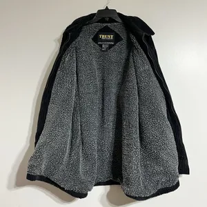 TRUST Sports Collection Corduroy Jacket‎ Full Zip XL Fleece Lined Warm Oversized thumbnail 5