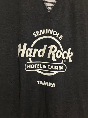 Seminole Hard Rock Hotel & Casino Tampa Sweatshirt Women's M/L Medium Large Grey thumbnail 2