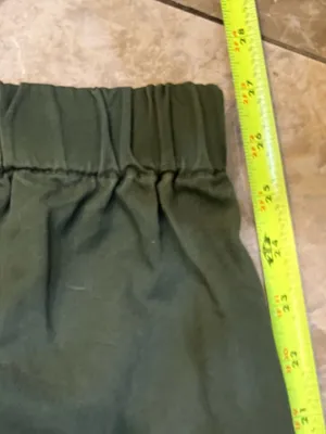 Forever 21 Olive Green Cargo Pant joggers thumbnail 3