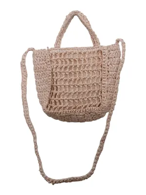 Universal Threads AMORE Crochet Mini Tote in Natural thumbnail 5