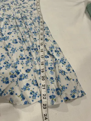 Blashe Blue Floral Corset Mini Dress thumbnail 9