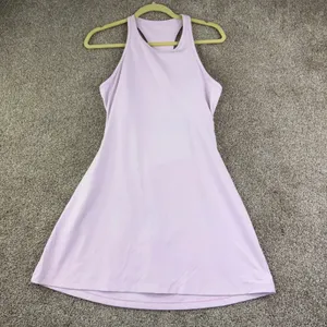 Outdoor Voices Exercise Dress Womens M Lavender Racerback Athletic Tennis Dress thumbnail 2