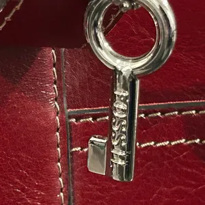 Fossil Elegant Red Leather Tote Bag thumbnail 6