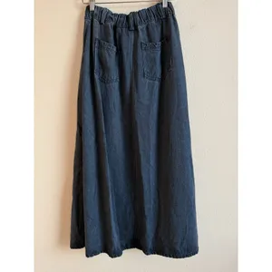 YFB Young Fabulous & Broke High Rise Elastic Waist Jean Skirt Small 90s Y2K Boho thumbnail 8