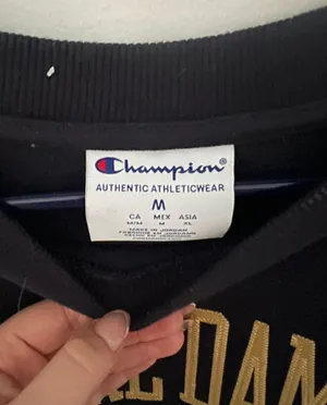 Noter Dame Crewneck Blue Size M thumbnail 2