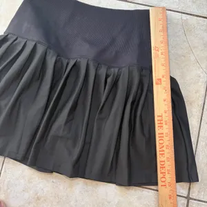 Attarco Black Pleated Tennis‎ Skort High Waisted Athletic Mini Skirt Size M thumbnail 4