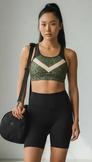 Victorias Secret Egreis Activwear Bundle Sports Bra High waisted Biker Shorts S thumbnail 1