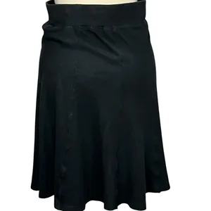 Toad & Co A-Line Pull On Skirt Black Tencel Cotton Blend Sustainable Comfort XS‎ thumbnail 2