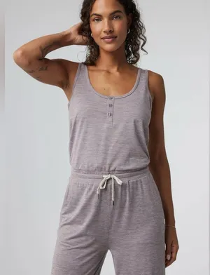 NWT Vuori Falls Jumpsuit in a Rosemary Heather Size S thumbnail 4