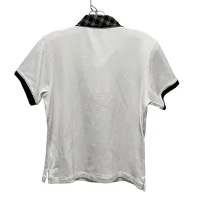 Ellesse Short Sleeve Polo Tee Shirt Golf Tennis White Size Medium thumbnail 5
