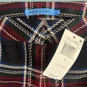 J. McLaughlin NWT Stewart Royal Tartan Plaid Pants thumbnail 6