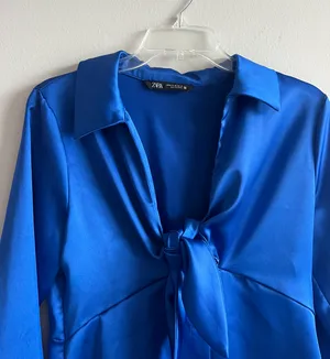 Zara Satin Dress thumbnail 2