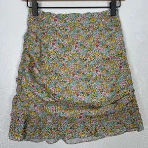 For Love & Lemons Raleigh Floral Mini Skirt Size XS NWT thumbnail 2