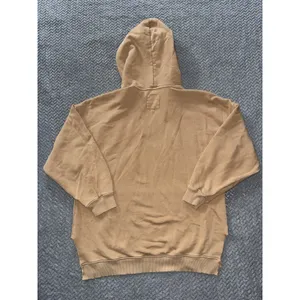 Aerie Wonder V Neck Distressed Oversized Hoodie‎ Sweatshirt Women's Size M thumbnail 5