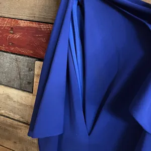 Badgley Mischka Mark & James Blue One Shoulder Dress‎ Size Small thumbnail 9