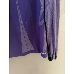 Brooks Equilibrium Technology Purple Mock Neck Long Sleeve Running Top Womens L thumbnail 3