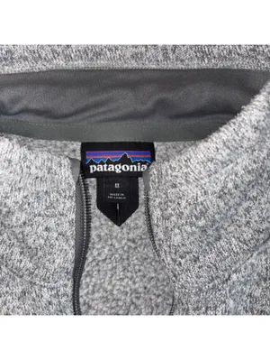 Patagonia $129 NEW Womans M Gray Fleece Vest Better Sweater Outdoor Full Zip Med thumbnail 3
