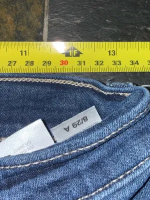 Lucky Brand Woman’s Blue Washed Straight Jeans thumbnail 7
