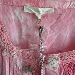 LoveShackFancy Edie Maxi‎ Dress Pink NWT Small thumbnail 11