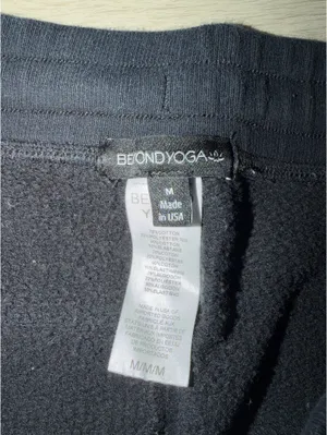 Beyond Yoga Sweatpants Black thumbnail 4