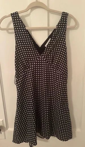 Princess Polly Polka Dot Mini Dress thumbnail 1