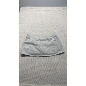Hollister Womens Fleece Mini Skort Heather Gray Drawstring Pockets Size L thumbnail 3