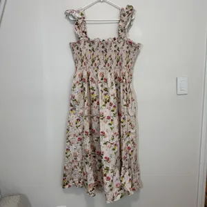 Hill House Home Pink Floral‎ Midi Dress Size 4X XXXXL thumbnail 2