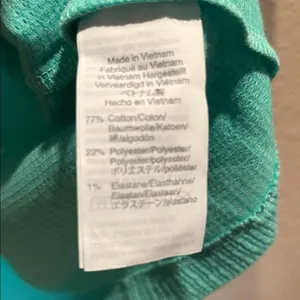 J. Crew Women’s Waffle Textured Mint Green T Shirt Size Small thumbnail 5