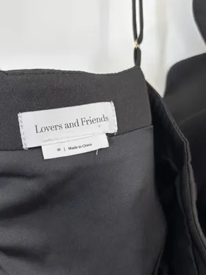 Lovers and Friends Artemis Gown in Black thumbnail 5