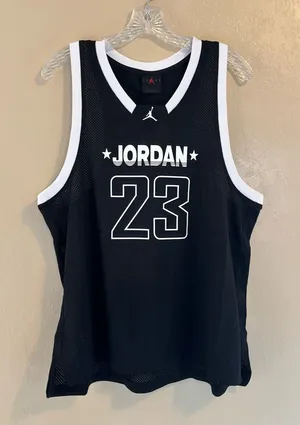 NWT Nike Jordan Women's 23 Jersey Tank sz L thumbnail 1