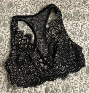 Victoria’s Secret Dream Angels lace bralette Black S thumbnail 1